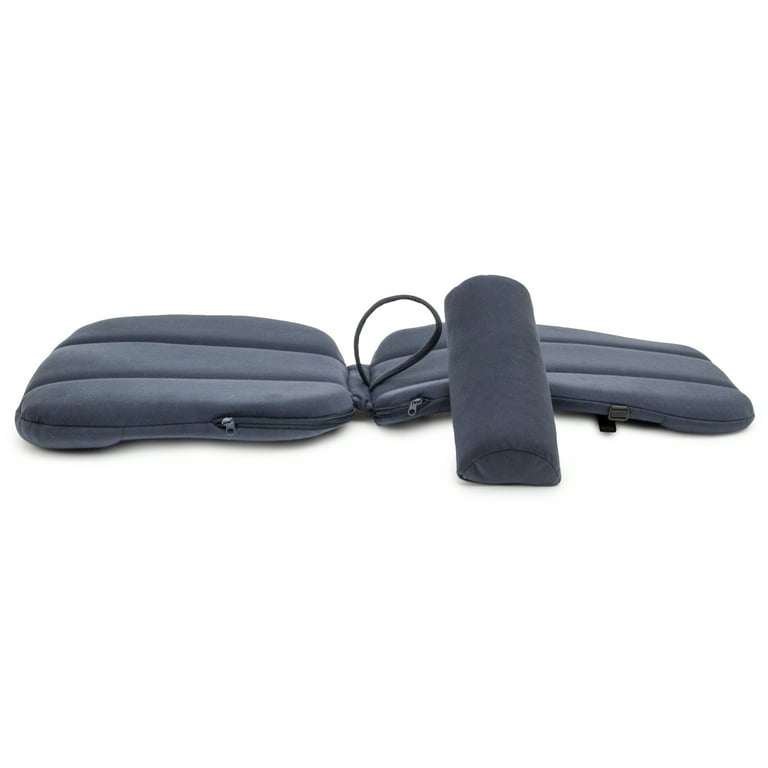 Back Support Seat with Lumbar Pillow  BetterBack ErgoSeat with LumbiPad by  Alex Orthopedic