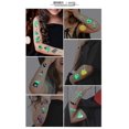 thumbnail image 4 of 1pc 2022 New Halloween Luminous Tattoo Stickers Fluorescent Green Children's Face Glowing Stickersws-k69, 4 of 4