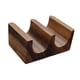 thumbnail image 1 of Soporte de madera para tacos, platos para tacos, soporte divisor, soporte para servir tacos, sushi de madera Doble, 1 of 9