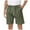j55-Green, variant on Mens Shorts Father's Day Gifts Summer Casual Solid Color Mid Waist Elastic Band Bermuda Male Loose Breathable Versatile Comfortable Soft Daily Fashion Beach Shorts With Pockets,L