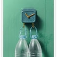 thumbnail image 3 of Ganchos de Almacenamiento Montado en la Pared PP Container Multifuncional Con forma de Reloj Con Ganchos para Dormitorios de Dormitorio, 3 of 8