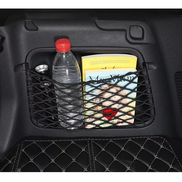 Red organizadora de bolsas de almacenamiento para maletero de coche para Smart Fortwo 451