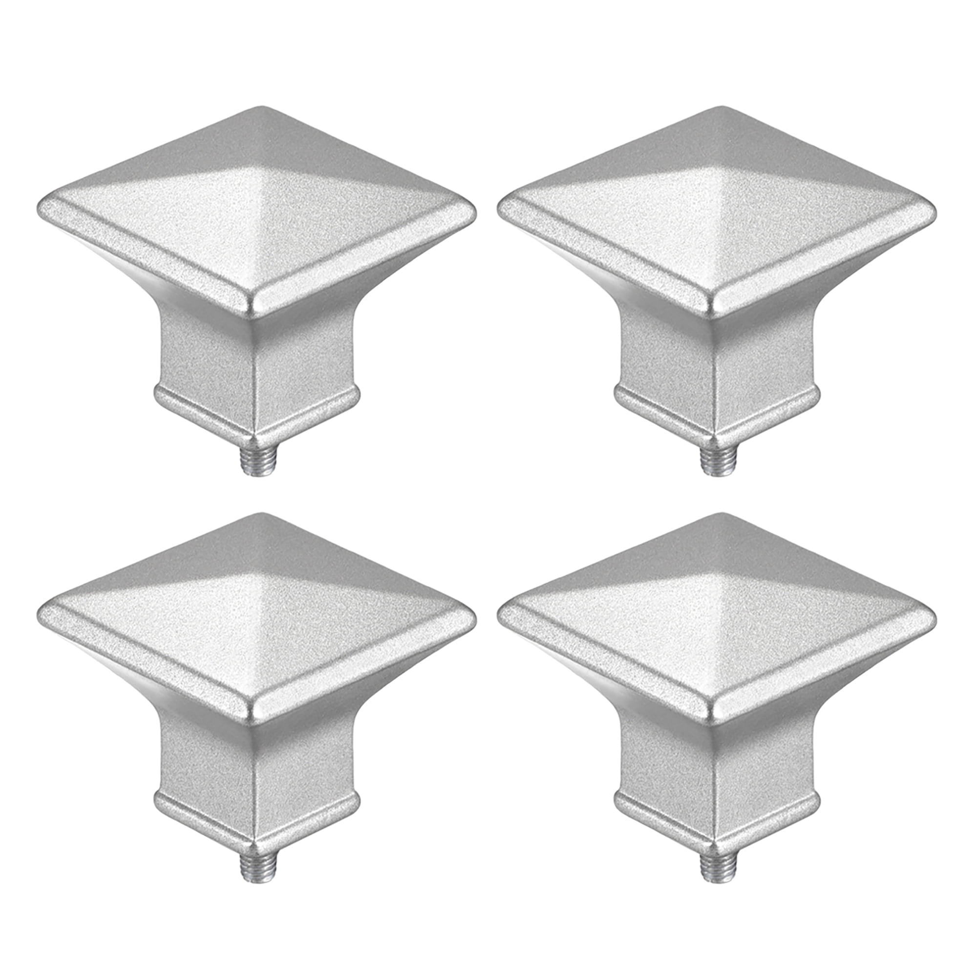 Curtain Rod Finials,Plastic End for 15mm Dia(Max.) Rod,M5 Thread Dia