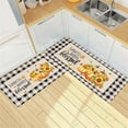 thumbnail image 5 of Beautynvta Fall Kitchen Rugs Set of 2, Fall Kitchen Decor, Gnomes Pumpkin Kitchen Mats for Halloween Thanksgiving Kitchen Decor, 15.7''x23.6''-15.7''x47.2'', 5 of 6