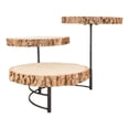 thumbnail image 3 of Bandeja desmontable de madera maciza de 3 capas, soporte de exhibición reutilizable para postres, herramienta de cocina, soporte de Pedestal para, 3 of 9