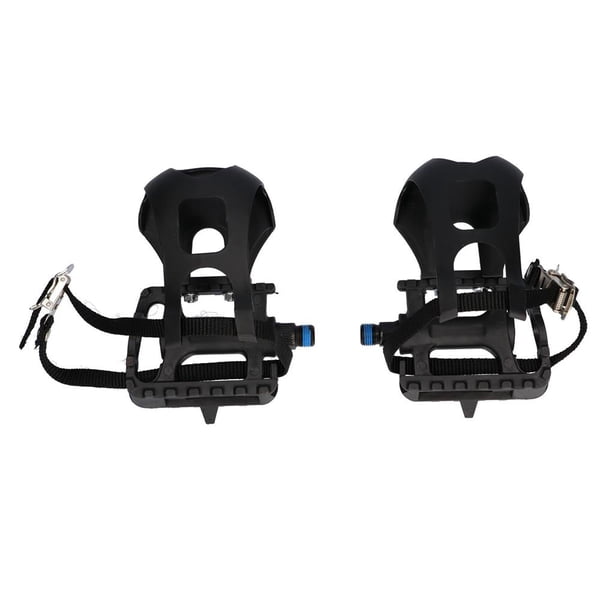 De Pedales De Bicicleta De Ejercicio Antideslizantes Pedales De Bicicleta De Fitness Pedales De Bicicleta Ampliamente Compatibles Con Correa Y Clips Para Los Dedos Del Pie Para Gimnasio Sweethay OD006121-00