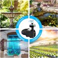 thumbnail image 5 of Rosnek 15W Submersible Water Pump 220V Garden Aquarium 12 LED Water Fountain Pump Filter Fish Pond Aquarium Tank Fountain Decor, 5 of 8