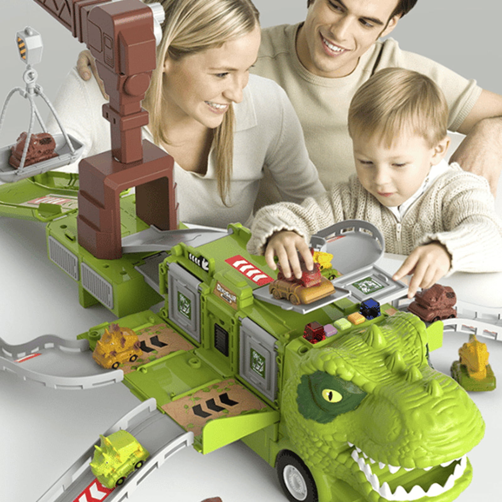 Vehicle Boy Toys Construction Toys Car Carrier Vehicle Toy Set Kids Toys Truck Car Toys Set for Age 3-9