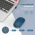 thumbnail image 3 of Bluetooth Mouse, Jelly Comb Slim Dual Mode 2.4GHz Wireless Mouse for Laptop, MacBook, PC, 3 of 7