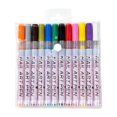 thumbnail image 4 of 12 Colors Colorful Nail Pen DIY Handmade Nail Flower Needle Pen Hook Pen Greeting Card Nail Graffiti Pen (0.5mm Tip), 4 of 5