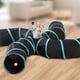 thumbnail image 2 of Cat Tunnel Pet Play Tunnels Cubo plegable Tunnel Toy para gatos Perros Conejos Mascotas Adepaton  220474, 2 of 8