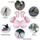 thumbnail image 4 of Rodilleras para niños Juego de rodilleras y coderas para niños pequeños con muñequeras 3 en 1, juego de equipo de protección para niños para patinar, andar en bicicleta, andar en bicicleta, patinar,, 4 of 6