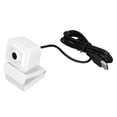 thumbnail image 1 of Web Cam, 1920 X 1080p CMOS 1080p 30fps Webcam Ordinateur USB avec Couvercle de Protection pour Classe en Ligne pour Diffusion en Direct pour Réunion Blanc, 1 of 8