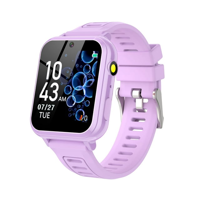 Reloj Inteligente Para Niños, Reloj Inteligente Para Niños, Juguetes Con 24 Juegos, Cámara, Grabadora De Vídeo, Reproductor De Música, Alarma, Calculadora, Calendario, Cronómetro, Linterna, Podómetro,