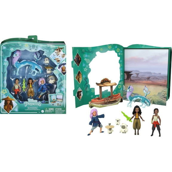 Disney Toys, Raya Story Set, Gifts for Kids