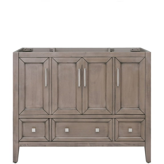 Avanity Everette-V42-Wd Everette 42" Single Free Standing Vanity Cabinet Only - MultiColor