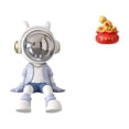 thumbnail image 1 of Figura de escritorio,Estante con estatua de astronauta para decoración de oficina y hogar,Figura decorativa de escritorio de resina para decoración del hogar,Escultura de escritorio,Estatua, 1 of 8