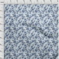 thumbnail image 4 of oneOone Cotton Poplin Twill Sky Blue Fabric Asian Floral Diy Clothing Quilting Fabric Print Fabric By Yard 56 Inch Wide, 4 of 4