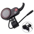 thumbnail image 4 of 36V 48V 60V 6 Pin Electric Scooter Display Universal LCD Display Speedometer, 4 of 10