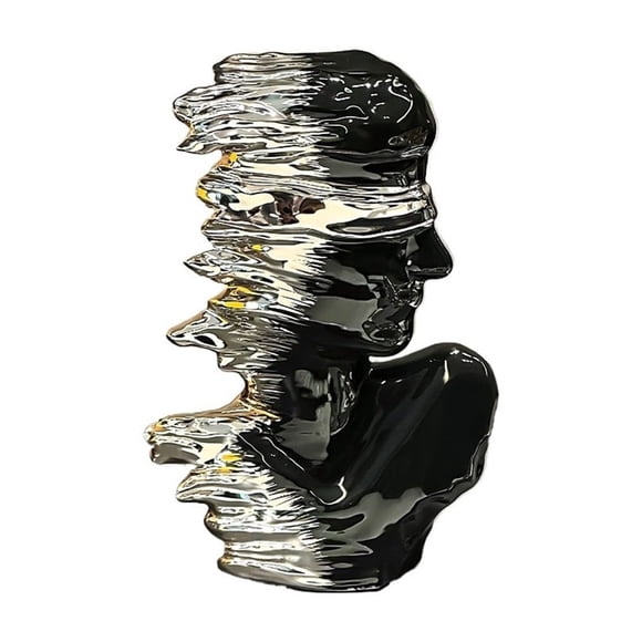 Abstract Character Decoration Ceramic Light Luxury Living Room TV Cabinet Porch Wine Cabinet Housewarming Gift