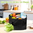 thumbnail image 2 of Wosthever Bolsas de compras amigables con el medio ambiente, plegables, prácticas y reutilizables, de gran capacidad, 3 pack/lote Almacenamiento y organización del hogar, 2 of 6