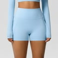 thumbnail image 2 of Women's High Waisted Biker Shorts with Pockets Stretchy Workout Yoga Legging Shorts, 2 of 8
