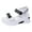 White, variant on Womens Dressy Sandals Contoured Insole & Flexible Lightweight Outsole Comfort Platform Sandals