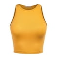 thumbnail image 1 of FashionMille Women Stretch Bandeau Jersey Tube Bodysuit Strapless Top, 1 of 5