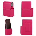 thumbnail image 5 of Estuche de cuero sintético rosa para encendedor, porta cigarrillos, billetera unisex, estuche con soporte para encendedor, 5 of 5