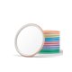 thumbnail image 1 of Getinbulk Espejo compacto a granel redondo espejo de cristal de maquillaje para bolso gran regalo 2,5 pulgadas 6 colores paquete de 12, 1 of 1