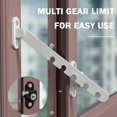 thumbnail image 3 of Windproof Inner Window Securitys Lock Rust-proof Easy Installing Safety Lock for Wardrobe, 3 of 5