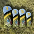 thumbnail image 2 of 1pc/4pcs Funny Design Cover For Various Club, Golf Club Head Cover, Golf Accessories 3 Wood, 2 of 6