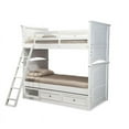 thumbnail image 4 of Legacy Classic Madison Twin over Twin Bunk Bed with Ladder in White Color Wood, 4 of 5