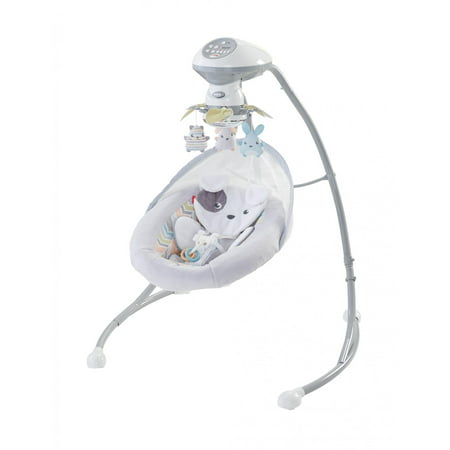 Fisher-Price Cradle 'n Swing with 6-Speeds, Sweet (Best Baby Glider Swing)