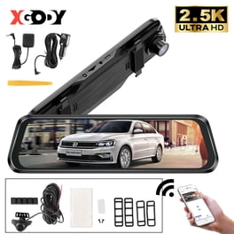 Dashcam 4K IZEEKER Avant/Arrière - Ecran Tactile 12" - GPS - Mode Parking 24H - Carte 64GB Incluse