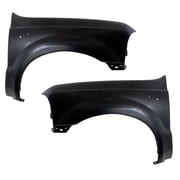 Garage-Pro Fender Set of 2 Compatible with 2000-2005 Ford Excursion, Fits 1999-2007 Ford F-250 Super Duty, Fits 1999-2007 Ford F-350 Super Duty Primed Front, Driver and Passenger Side