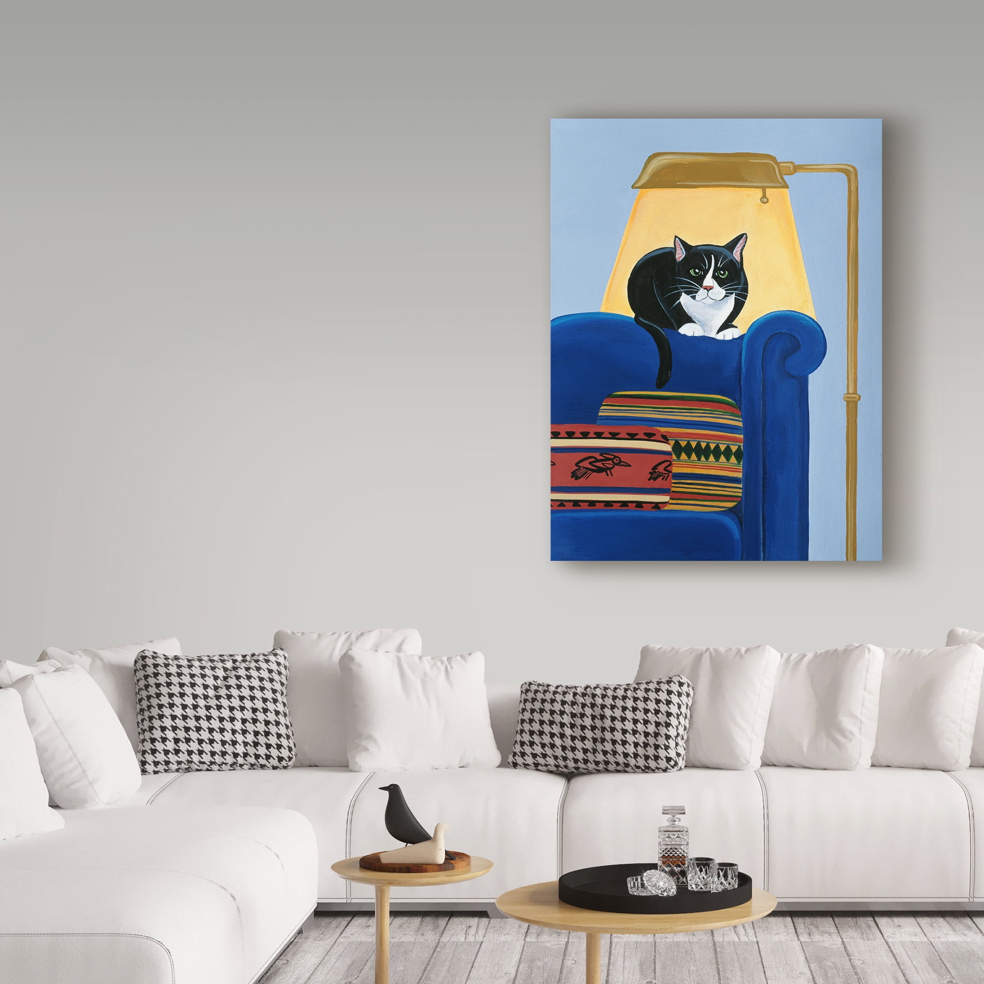 Trademark Fine Art 'Katmandu Keeping Warm' Canvas Art by Jan Panico