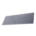 thumbnail image 2 of mmirethe Easy To Clean PVE Mat - No Harm To Feet Strong Suction Cups No Damage To Floor PVC Soft Elastic Texture Wide Application Light Grey,46cm*79cm 46cm*79cm, 2 of 6