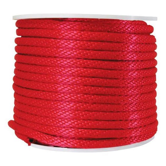 Wellington P7240S00200R01S Corde Derby en Poly Tressé Uni Rouge