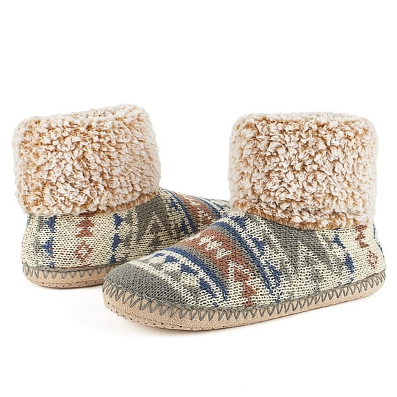 cosyone1997 Fuzzy House Slippers for Women Indoor, Warm Fluffy Slip-on Shoes Non Slip, Winter Warm Bedroom Moccasin Loafers, Cozy Gifts Unique