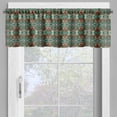 thumbnail image 4 of Ambesonne Ethnic Valance & Curtain, Abstract Swirling Motifs, 55"x24", Multicolor, 4 of 6