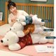 thumbnail image 4 of Oso Polar de peluche con ropa, almohada de Animal de peluche, cojín para dormir, muñecas de apaciguar para bebés, 58-110cm, 4 of 5