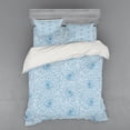 thumbnail image 2 of Ambesonne Blue Bedding Set 3 Pcs, Blooming Romance, Twin, Blue, 2 of 3