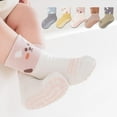 thumbnail image 2 of Toddler Non Slip Crew Socks Anti Skid for Baby Little Boys Girls Kids, 2 of 6