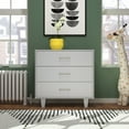 thumbnail image 3 of Child Craft Tremont 3-Drawer Dresser with Changing Table Topper, Anti-Tip Kit, Gentle Gray, 3 of 6