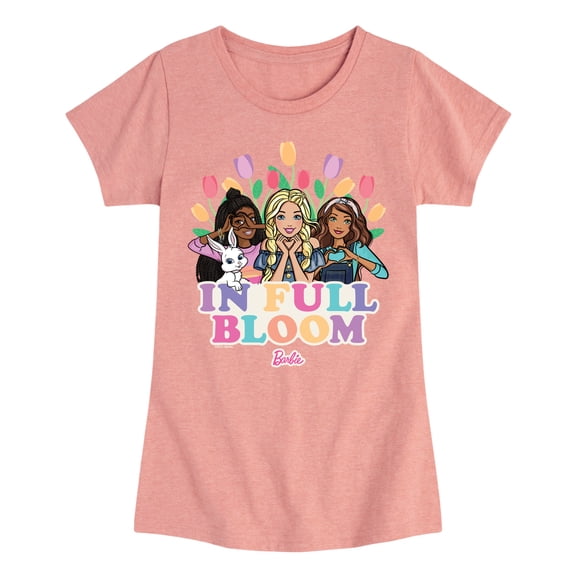 Barbie - Easter - In Full Bloom - Toddler And Youth Girls Short Sleeve Graphic T-Shirt