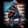 thumbnail image 1 of American Soldier - Peinture Diamant DIY, 1 of 6