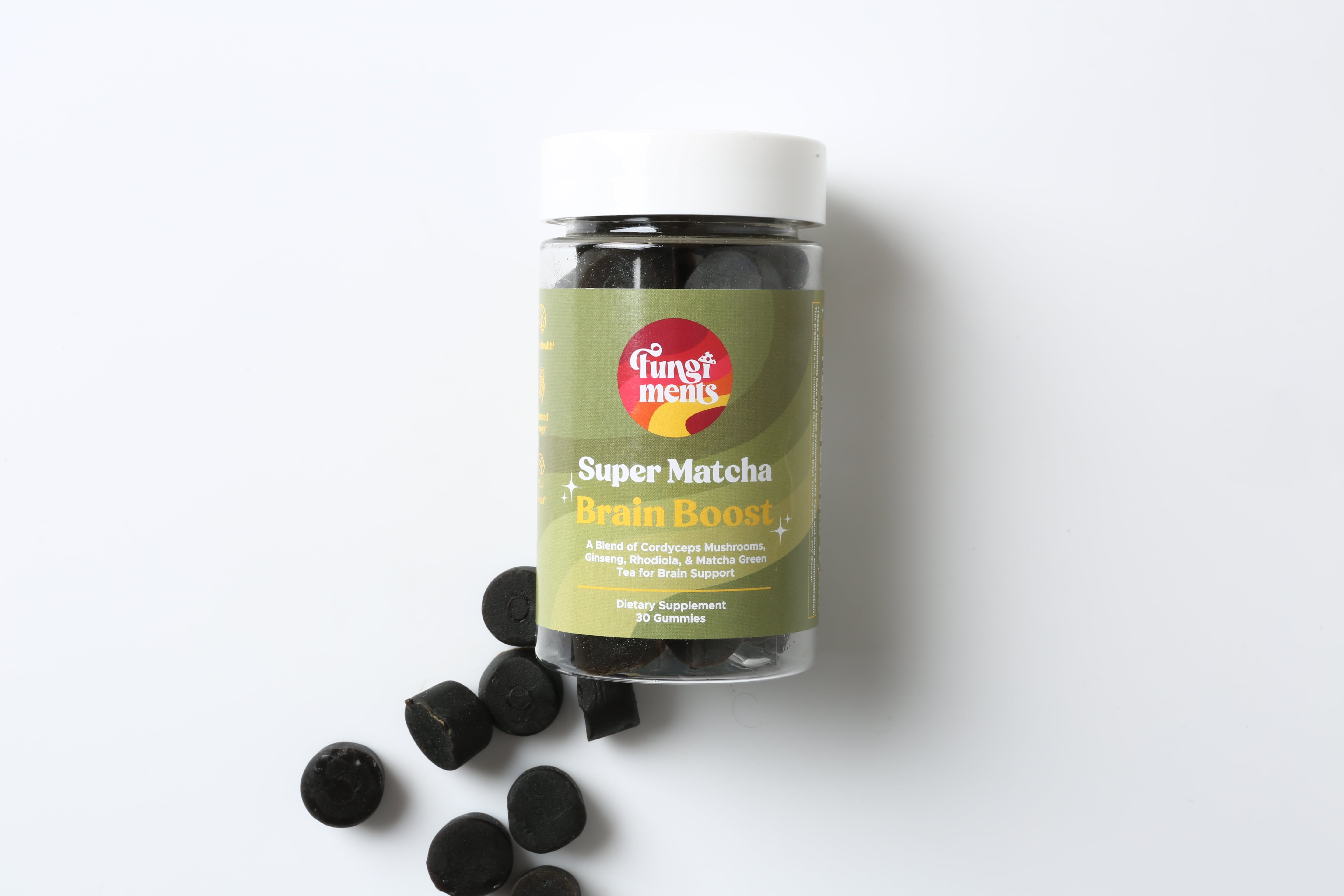 RYZE SUPERFOODS Mushroom Matcha, USDA Organic With 6 Adaptogenic Mushrooms And Ceremonial-Grade Matcha For Energy, Focus, Digestion, Immunity With Turkey Tail, Shiitake, Lion's Mane, 30 Servings