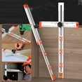 thumbnail image 1 of RKSTN Positioning ruler Woodworking Multifunctional Two In One Drilling Positioning Ruler Combination Angle Ruler T-shaped Ruler Drilling Positioning Ruler, 1 of 8