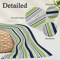 thumbnail image 3 of Green Gray Striped Body Pillow Covers 20"x60", Farmhouse Stripes Modern Abstract Art Soft Brushed Microfiber Breathable Throw Pillow Covers, Pillowcase with Zipper for Couch Sofa Bedroom Living Room, 3 of 9